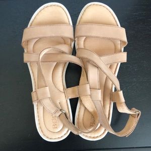Tan Born sandals